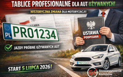 Tablice Profesjonalne dla samochodów używanych!